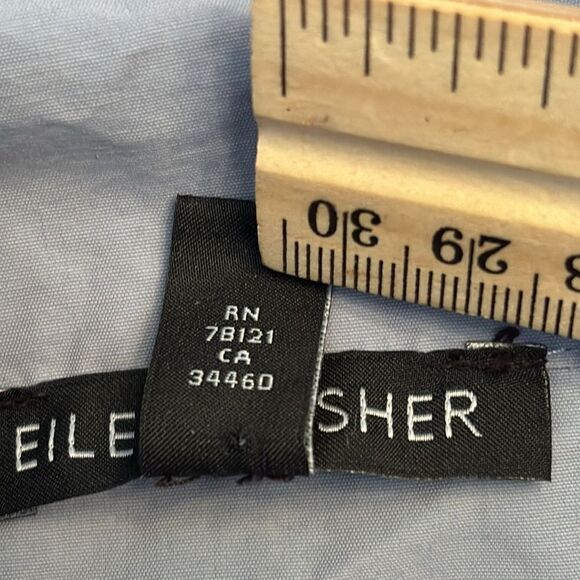 Eileen Fisher Funnel Neck Cotton/Nylon Pullover Jacket - S/P. - Picture 7 of 8